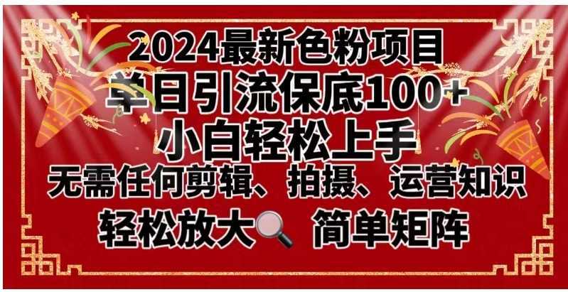 2024最新?lián)Q臉項(xiàng)目，小白輕松上手，單號(hào)單月變現(xiàn)3W＋，可批量矩陣操作放大